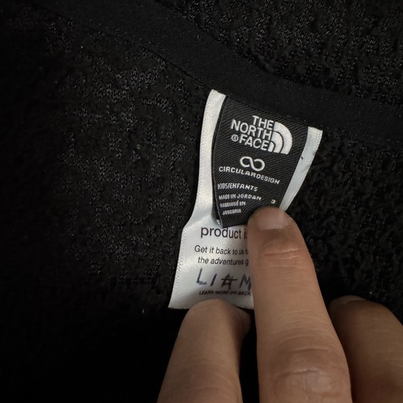 The North Face Kids Black Fleece Hoodie unisex - Picture 6 of 8